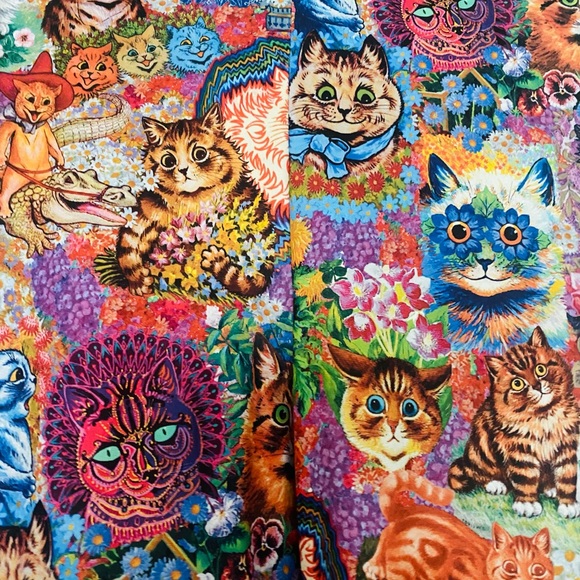 BRAND NWT *Limited Edition* Blackmilk - WAIN'S CATS HWMF LEGGINGS - LIMITED - Picture 3 of 11